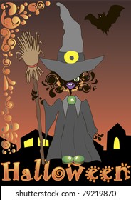 creative halloween background