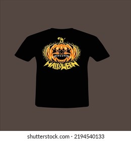 Creative Halloween t-shirt design vector files