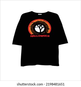 creative Halloween t-shirt design vector files