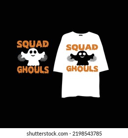 Creative Halloween t-shirt design vector files