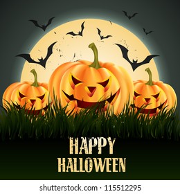 creative halloween vector design with space for your text