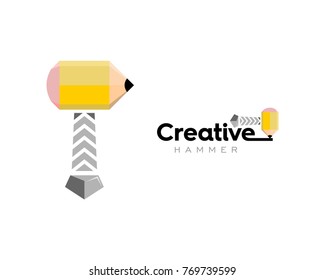Creative Hammer Design Build Logo