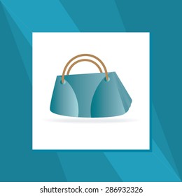 creative hand bag vector illustration