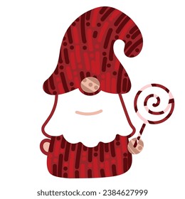 Creative hand drawn of gnomes