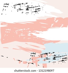 Creative hand drawn textures. Trendy Graphic Design. Vector. Contemporary art. 