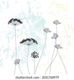 Creative hand drawn textures. Trendy Graphic Design. Vector. Contemporary art. 