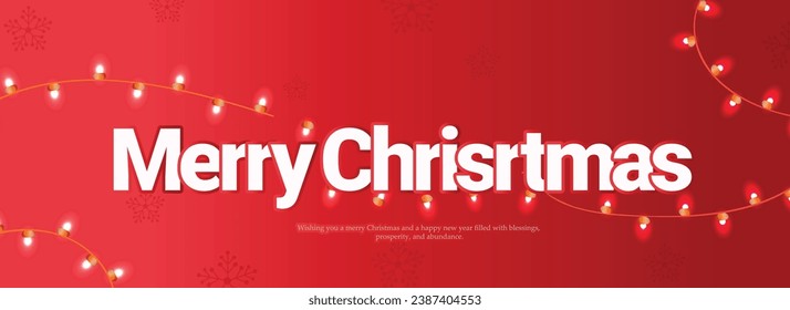 creative hand lettering vector typography of Merry christmas with creative background.