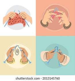 creative hands knitting hobby set