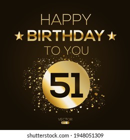 3,239 51 Birthday Images, Stock Photos & Vectors | Shutterstock