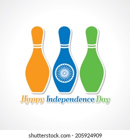 creative happy independence banner background vector