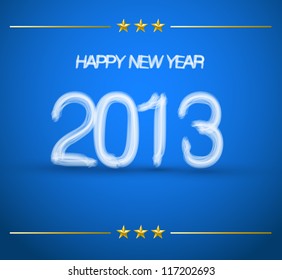año nuevo creativo y feliz 2013