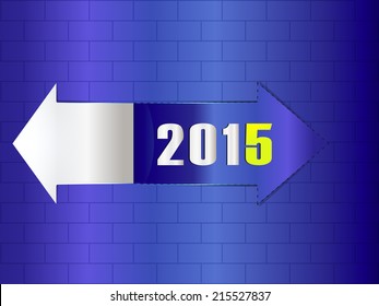 Creative Happy New Year 2015 Background.