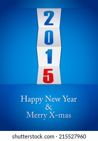 Creative Happy New Year 2015 Background.