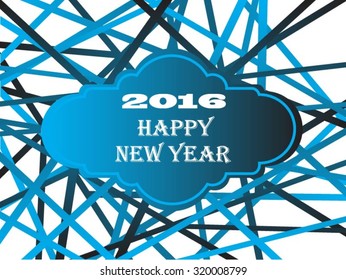 creative happy new year 2016