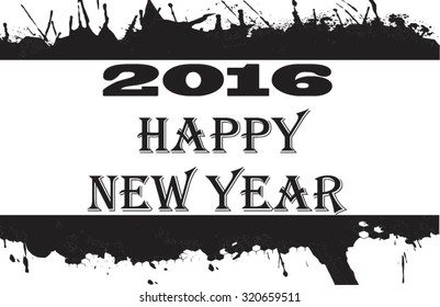 creative happy new year 2016