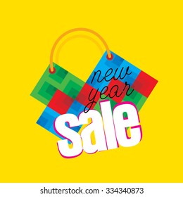 creative happy new year 2016 concept 