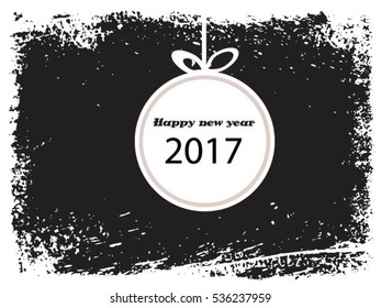 Creative happy new year 2017