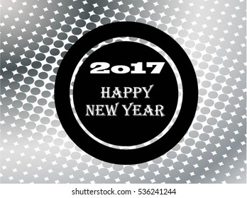 Creative happy new year 2017