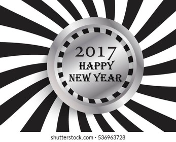 Creative happy new year 2017
