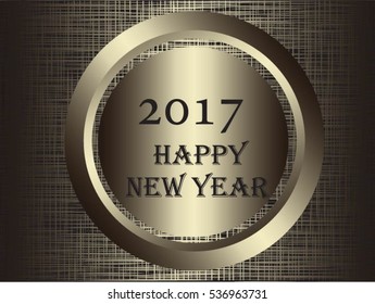 Creative happy new year 2017