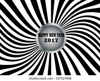 Creative happy new year 2017 