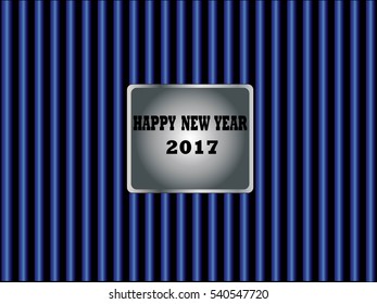 Creative happy new year 2017. 