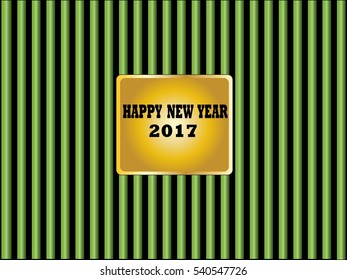 Creative happy new year 2017. 