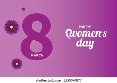 creative happy womens day event banner design