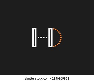 Creative HD logo icon design template