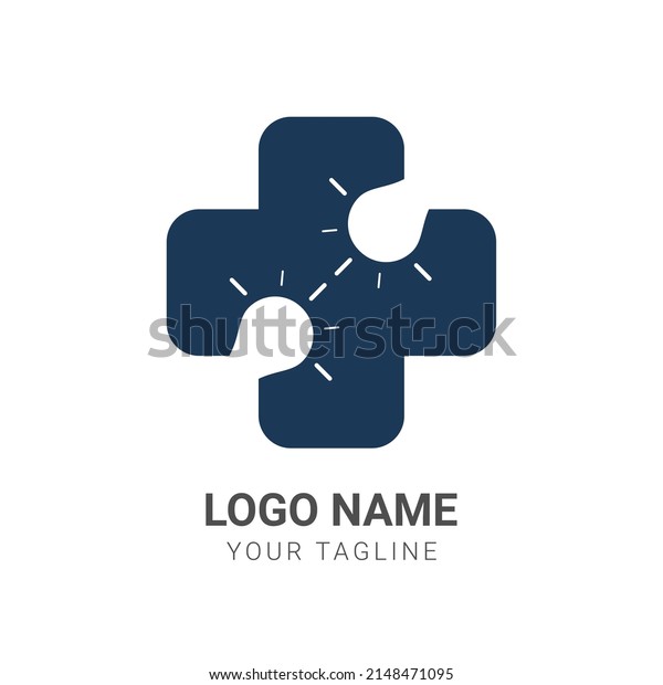 Creative Health Care Concept Logo Design\
Template. Heart with check icon in a flat\
design.