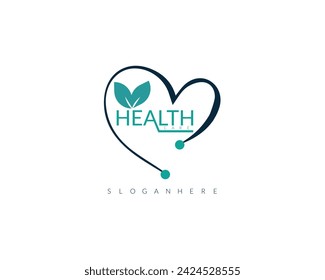 CREATIVE  HEALTH  Care Logo Template .