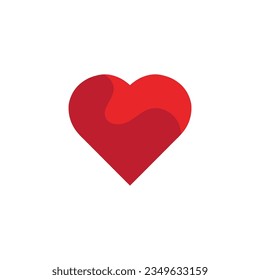 creative heart logo and symbol design vector template