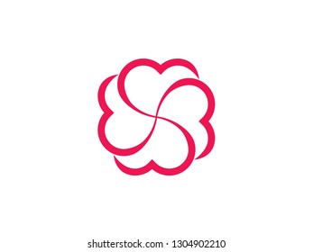 Creative heart symbol vector