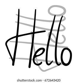 creative hello message