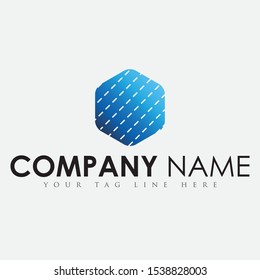Creative hexagon Logo design.this is high resolution,creative and unique company logo. 