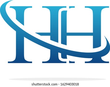 Creative HH logo icon design