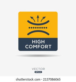 Creative (High comfort) Icon, Vector sign.