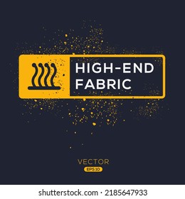 Creative (High End Fabric) Icon, Vector Sign.