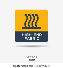 Creative (High End Fabric) Icon, Vector Sign.