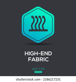 Creative (High End Fabric) Icon, Vector Sign.