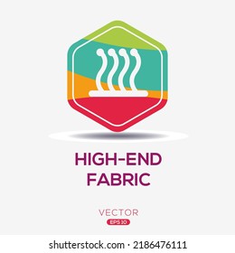 Creative (High End Fabric) Icon, Vector Sign.