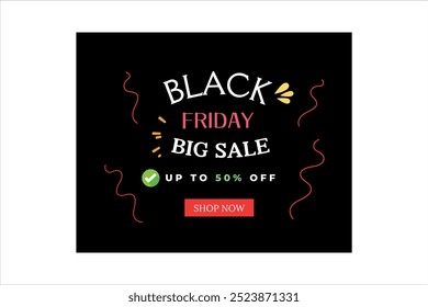 Creative High Quality Black Friday Typography Art and Vectors