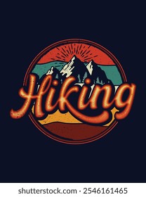 Creative Hiking T Shirt Design | Adventure T Shirt