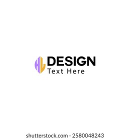 Creative HL Letter Logo Design for Modern Brands