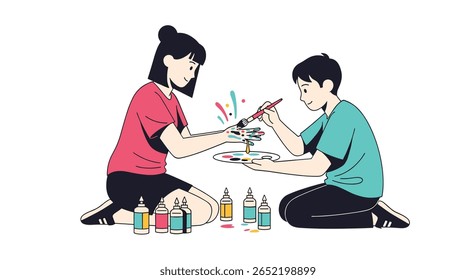 Atividades criativas de arte de hobby para a família e amigos passatempos agradáveis