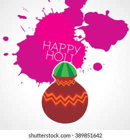 creative holi festival concept vector 