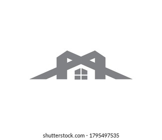 creative home building vector icon logo design