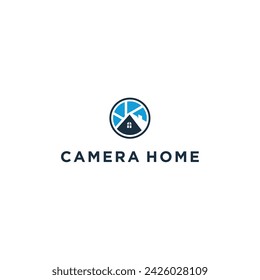 Creative Home and Camera combination logo design inspiration