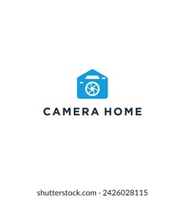 Creative Home and Camera combination logo design inspiration