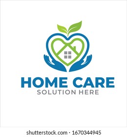 Creative of Home Health Services Concept Logo Design Template